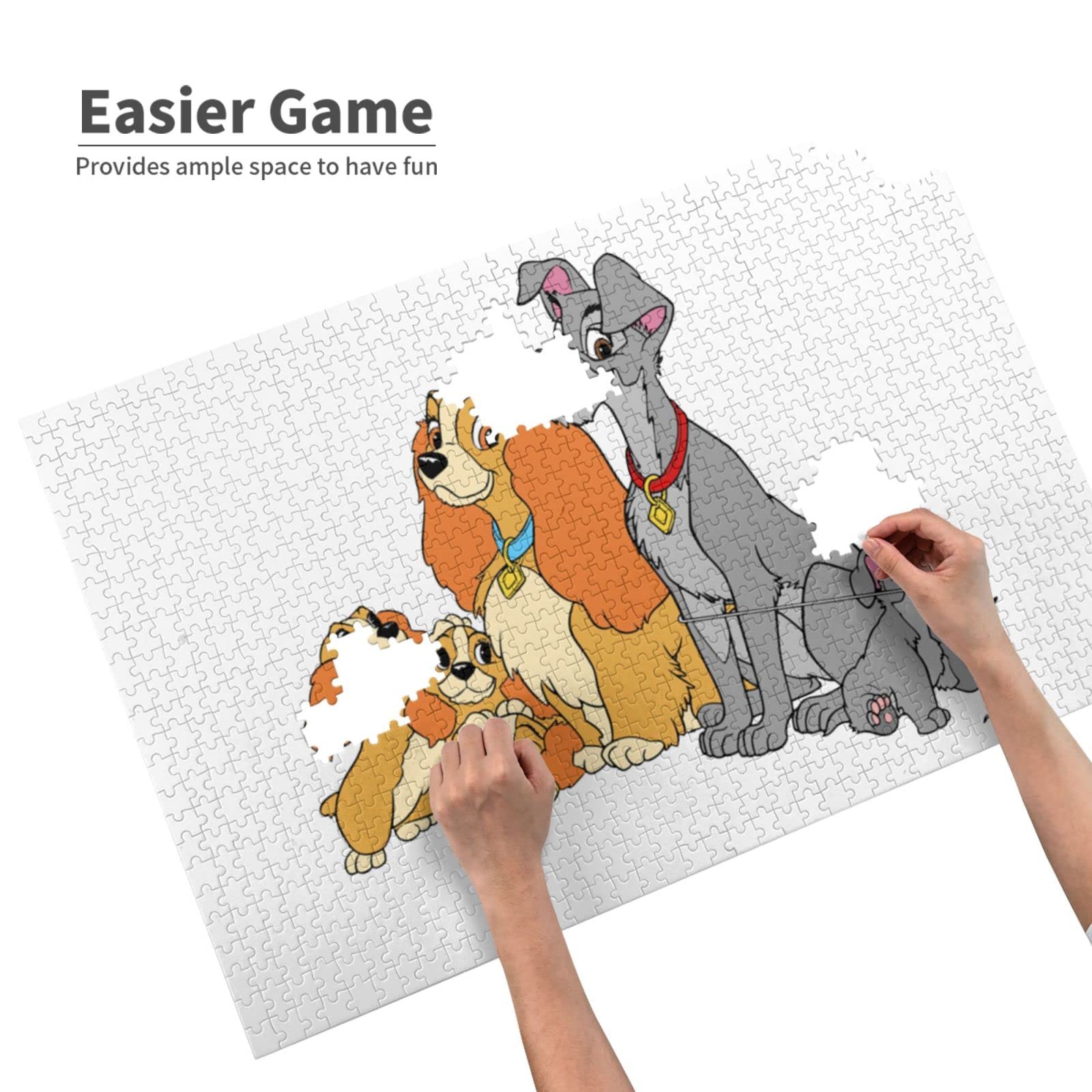 Amazon.co.jp: わんわん物語(2) アニメ ジグソーパズル 1000